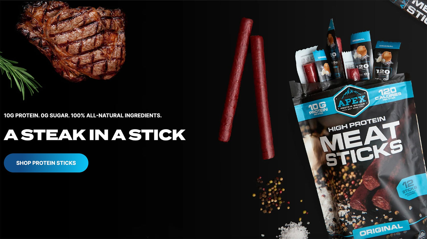 🥩 A Steak in a Stick: Why Apex Snack Sticks Outshine the Rest
