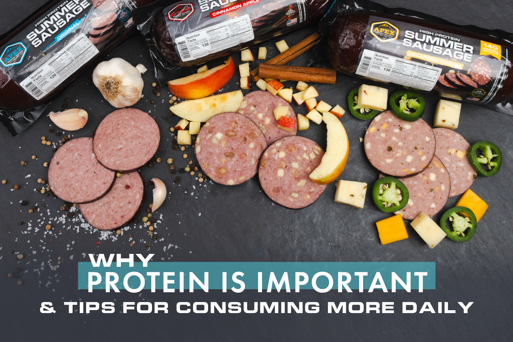 Crush Your Protein Goals with Apex Meat Sticks and Bites