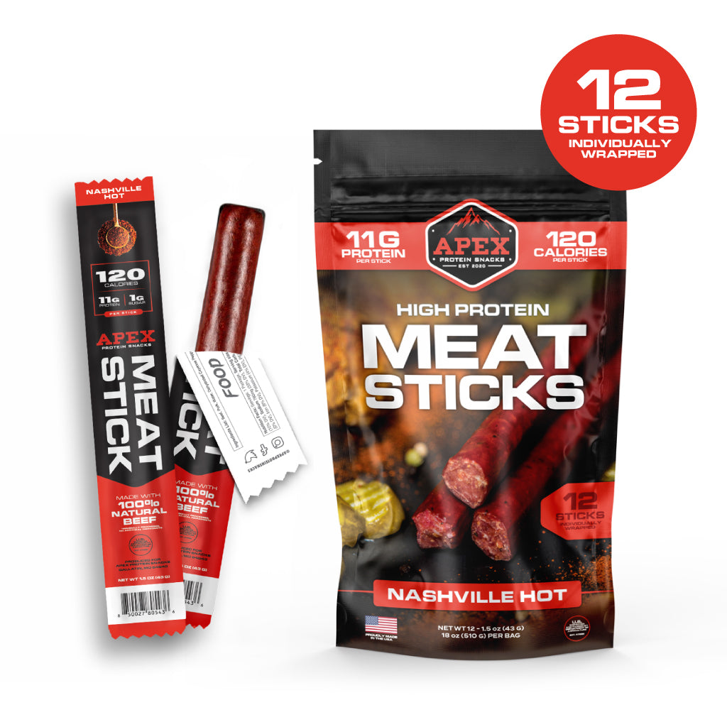 Protein Meat Sticks | Nashville Hot