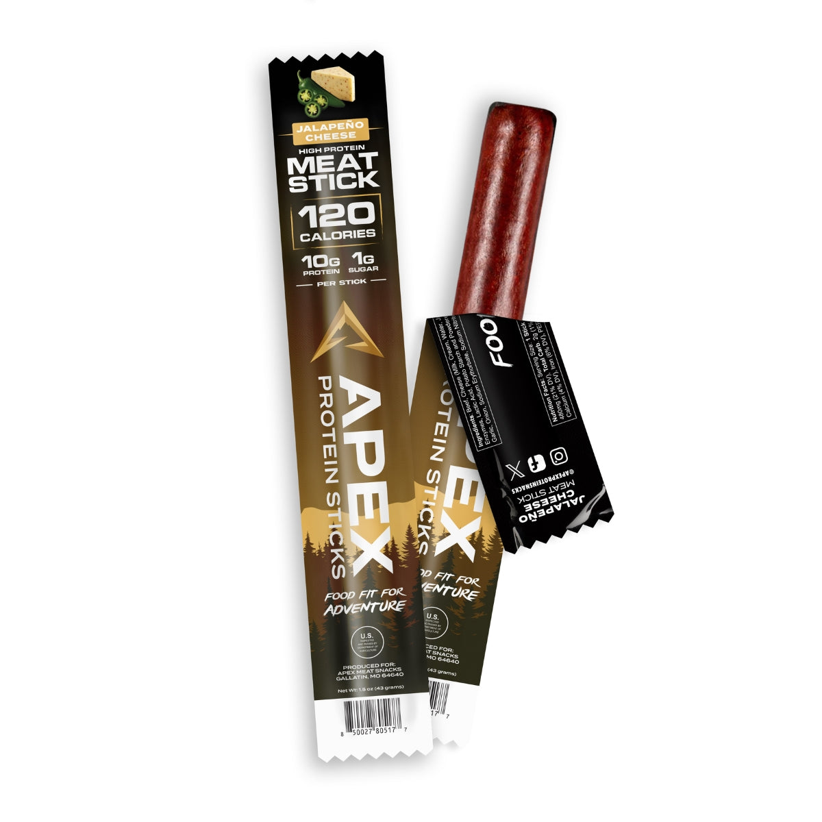 High Protein Meat Sticks (12 Ct)