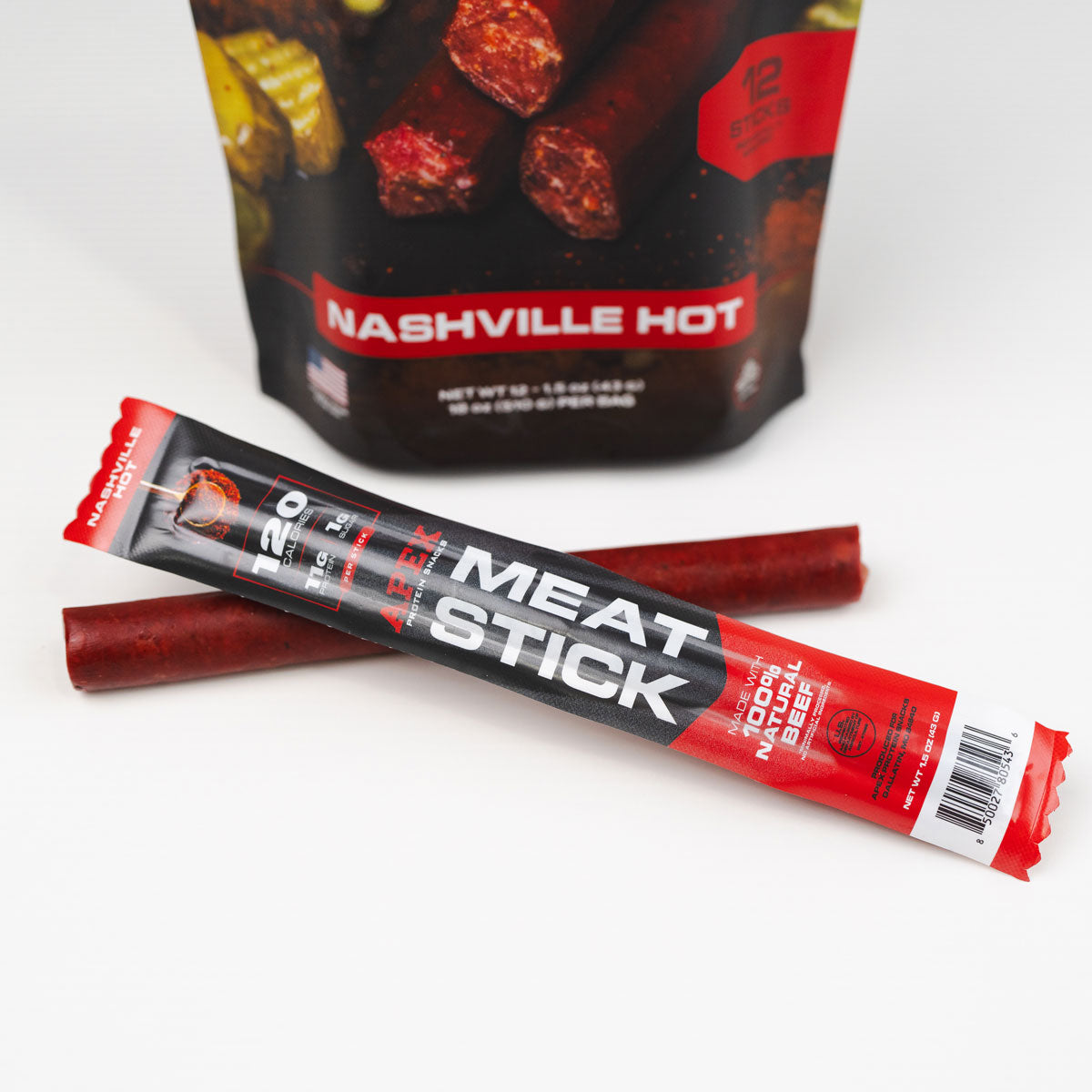 Nashville Hot Stick and Bag - Apex Protein Snacks