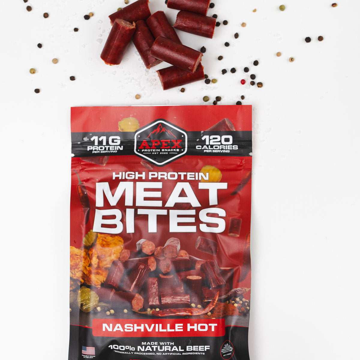 Nashville hot Protein Meat Bites