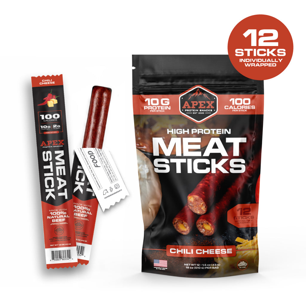 Bowmar Apex Meat Sticks Buffalo / 12 Pack