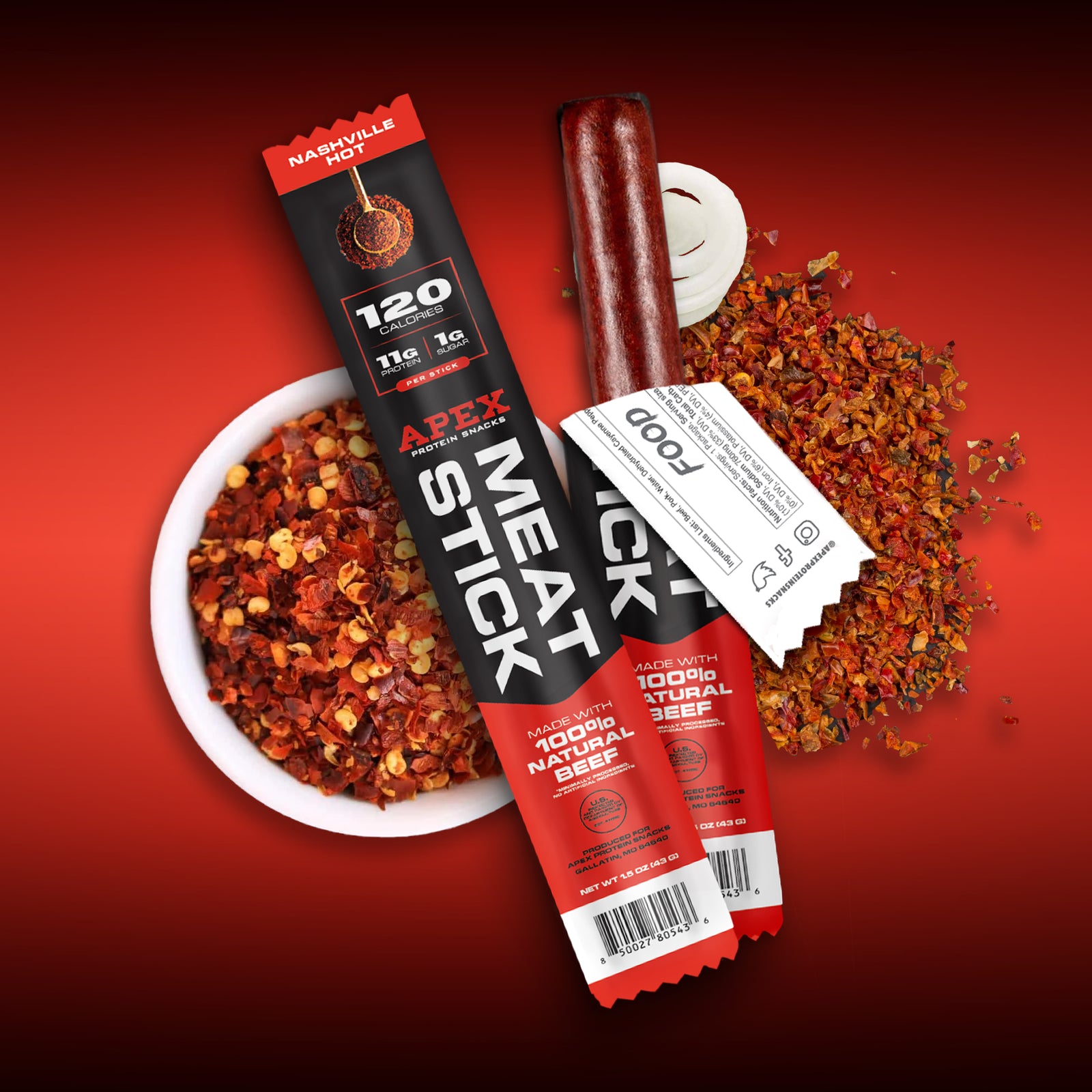 Meat Stick Samples Apex Protein Snacks