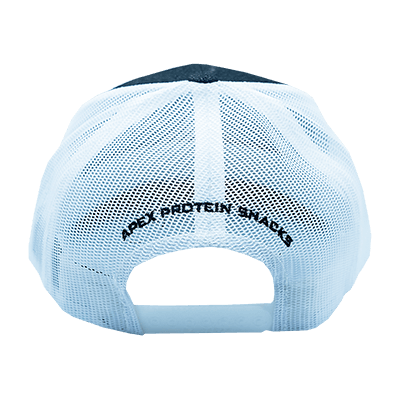 Grey Pacific Blue Food Fit For Adventure Patch Hat