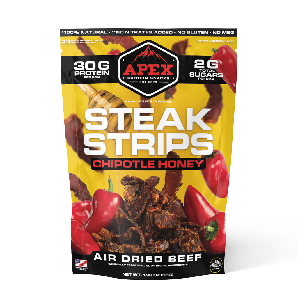Protein Steak Strips  | Chipotle Honey