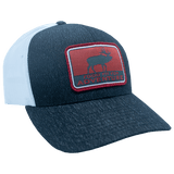 Grey Pacific Red Food Fit For Adventure Patch Hat - Side