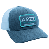 Grey Pacific Apex Seafoam Patch Hat - Side