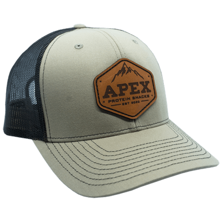 Leather Patch Hat - Side