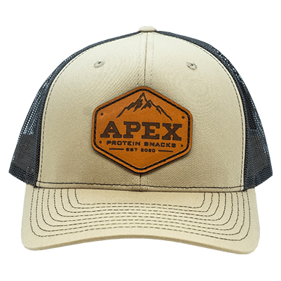 Leather Patch Hat - Front