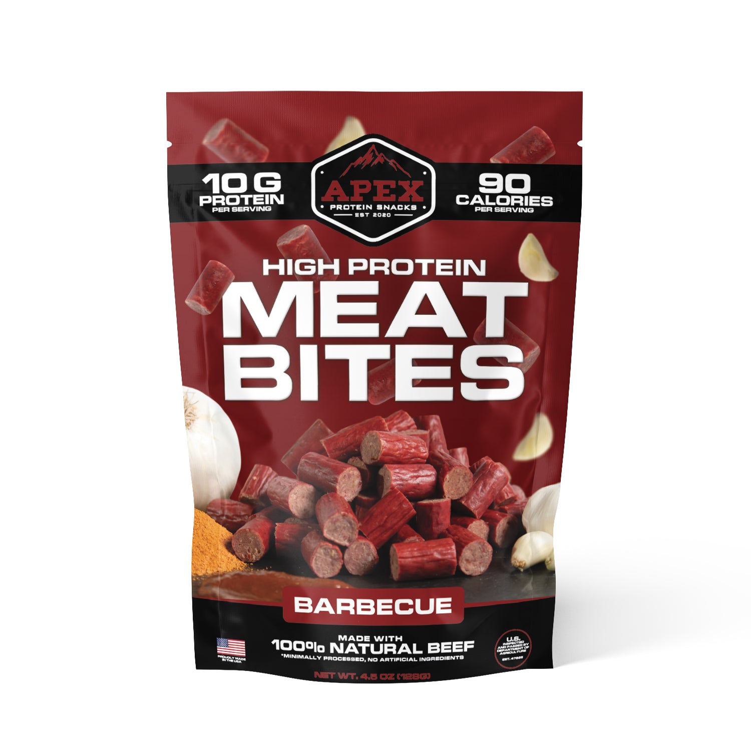 bbq Protein Meat Bites | Apex Protein Snacks