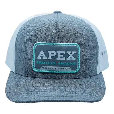 Grey Pacific Apex Seafoam Patch Hat - Front